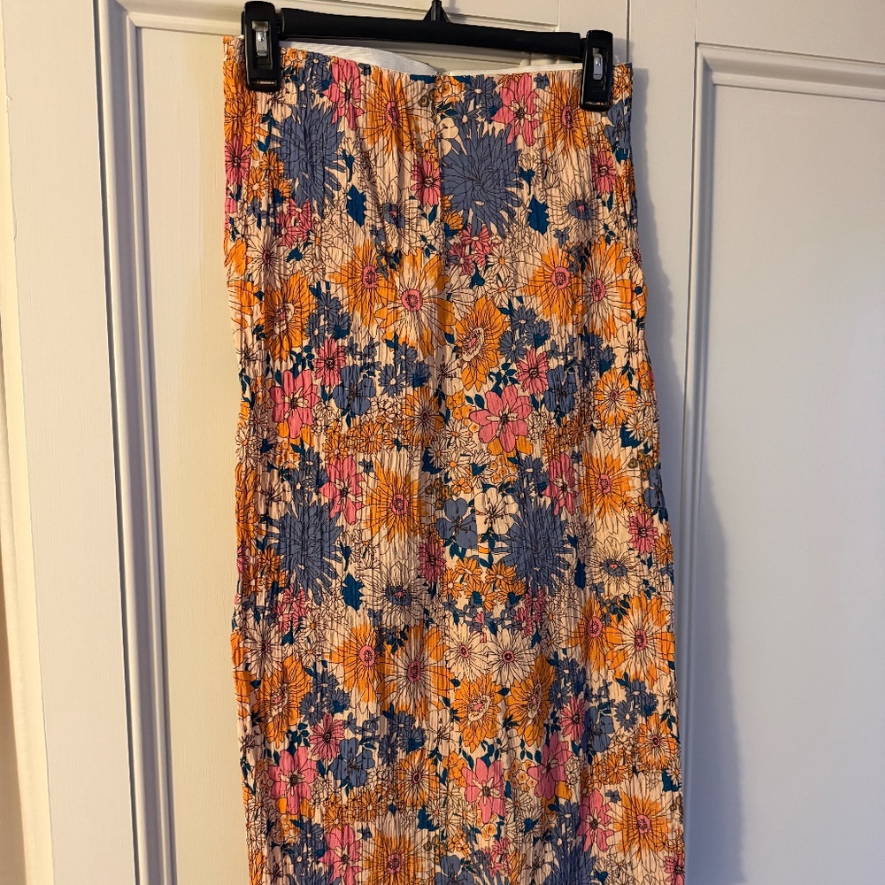 Urban Outfitters Floral Midi Skirt
